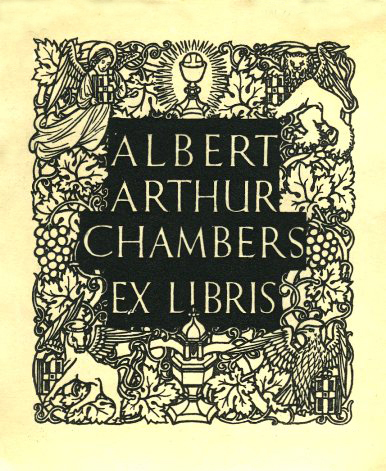 Albert Arthur Chambers bookplate