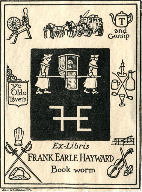 Winwood image in a bookplate
