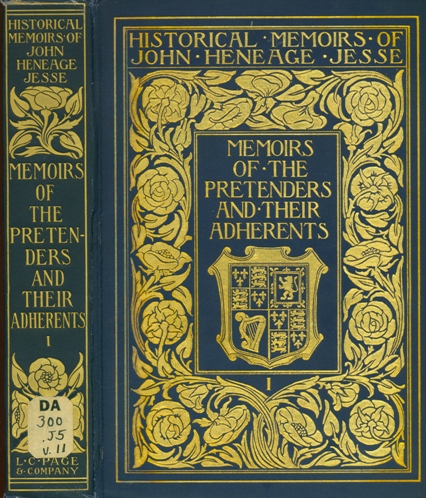 John Jesse Memoirs of the Pretenders and their Adherents